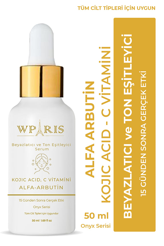Paris Oniks renk açıcı serum Alfa Arbutin Kojik Asit - C Vitamini 50 ml