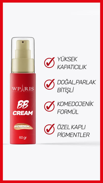 WParis BB Cream Натуральный консилер с увлажняющим эффектом 60гр